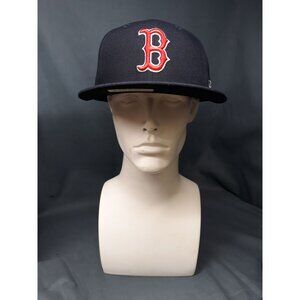 New Era 59Fifty Boston Red Sox Fitted Cap Blue Size 7 3/8 NEW WITH TAGS!